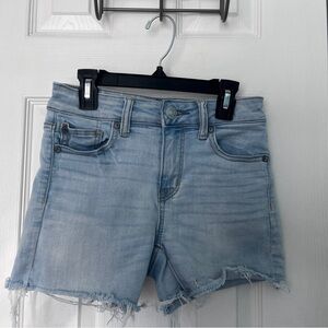 American Eagle Outfitters Hi-Rise Shortie Jean Shorts
